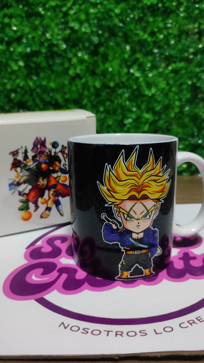Taza Dragon Ball + Caja Temática · Diseño 062
