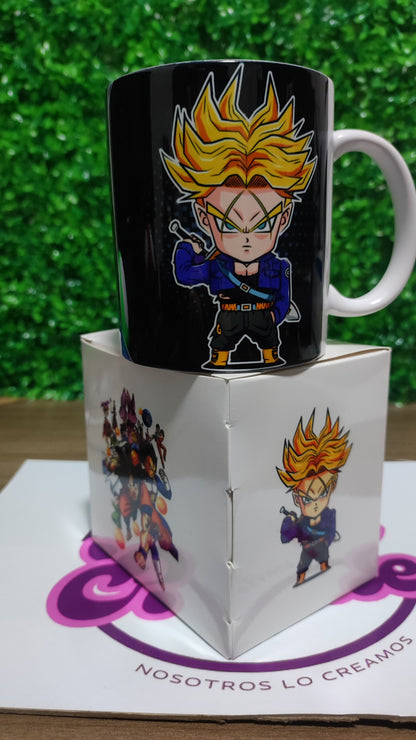Taza Dragon Ball + Caja Temática · Diseño 062