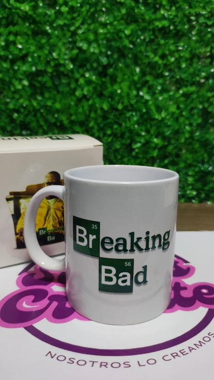 Taza Breaking Bad + Caja Temática · Diseño 470