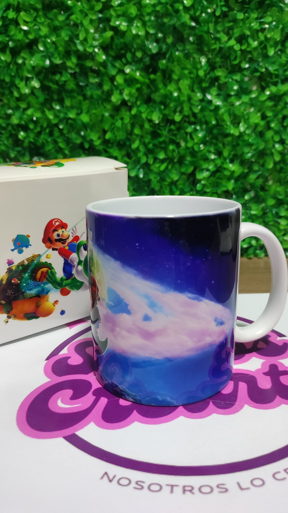 Taza Super Mario Bros + Caja Temática · Diseño 171