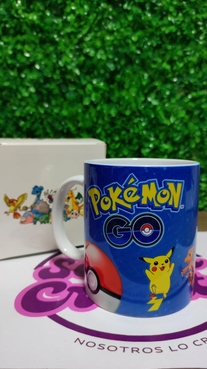 Taza Pokémon + Caja Temática · Diseño 257