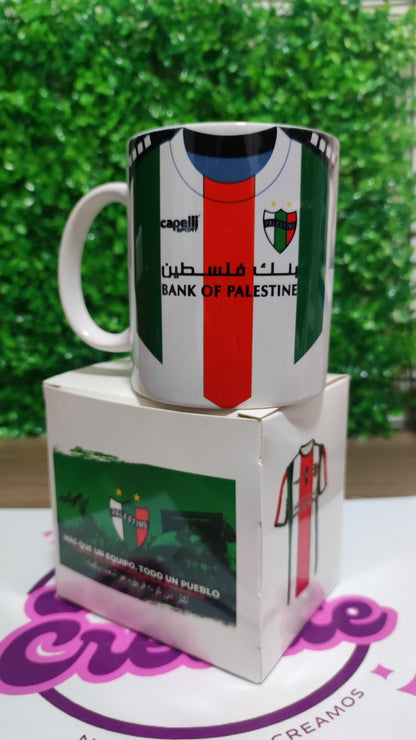 Taza Palestino 2025 + Caja Temática · Diseño 117