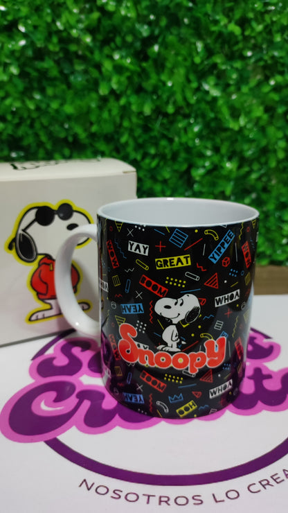 Taza Snoopy + Caja Temática · Diseño 071