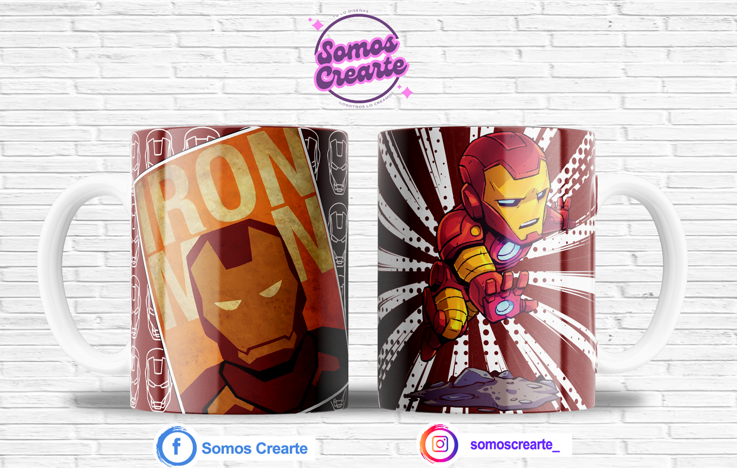 Taza Marvel Iron Man con caja temática , Código 213