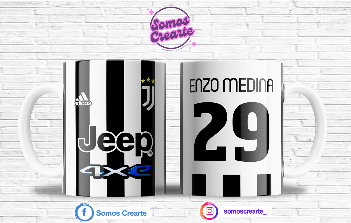 Taza Juventus + Caja Temática · Diseño 422