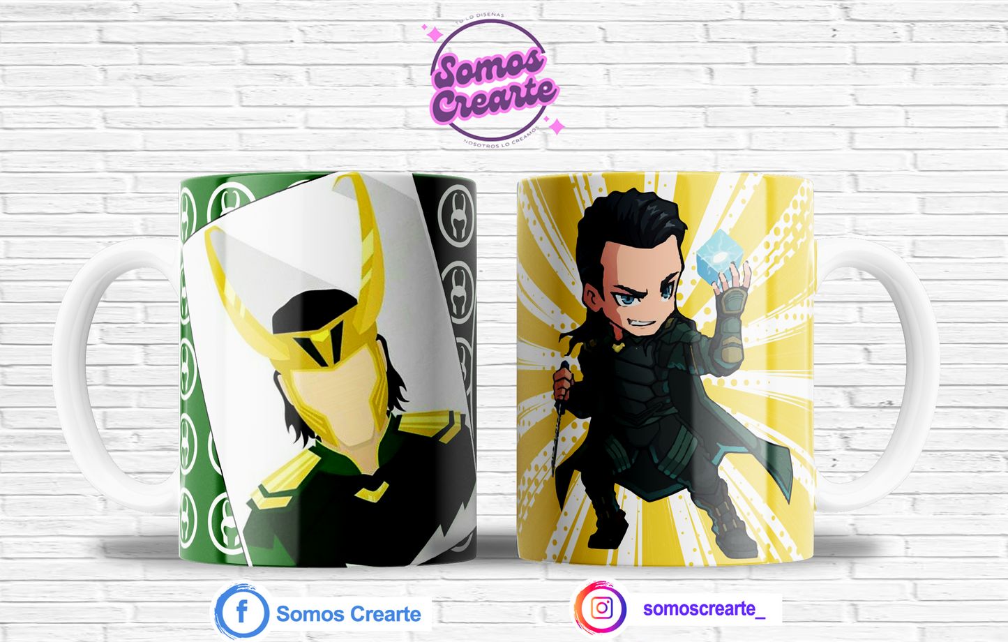 Taza Marvel Loki con caja temática , Código 214