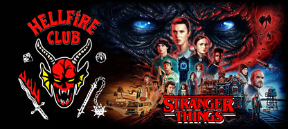 Taza Stranger Things + Caja Temática · Diseño 282