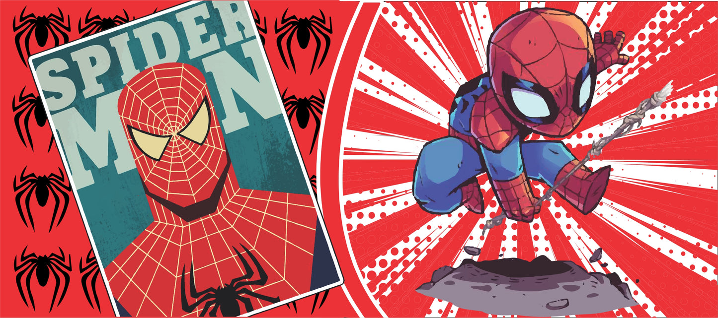 Taza Marvel Spiderman con caja temática , Código 218