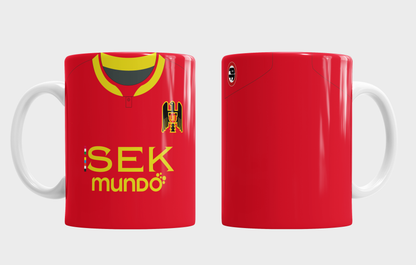 Taza U española 2025 + Caja Temática · Diseño 120