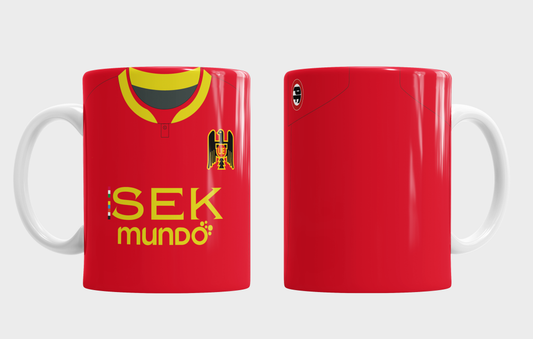 Taza U española 2025 + Caja Temática · Diseño 120