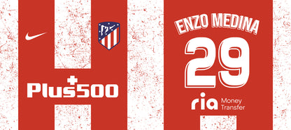 Taza Atletico Madrid + Caja Temática · Diseño 418