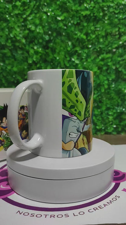 Taza Dragon Ball + Caja Temática · Diseño 185