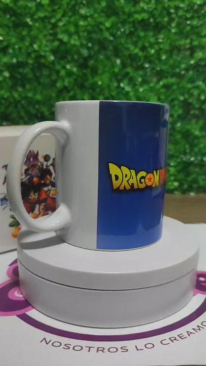 Taza Dragon Ball + Caja Temática · Diseño 062