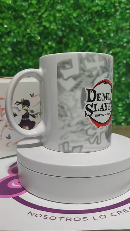 Taza Demon Slayer + Caja Temática · Diseño 443