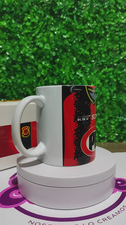 Taza Rangers 2025 + Caja Temática · Diseño 118